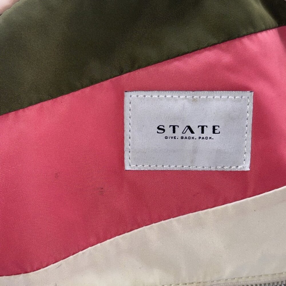 State Kane Mini Backpack Bag Pink Multicolor - Picture 4 of 16